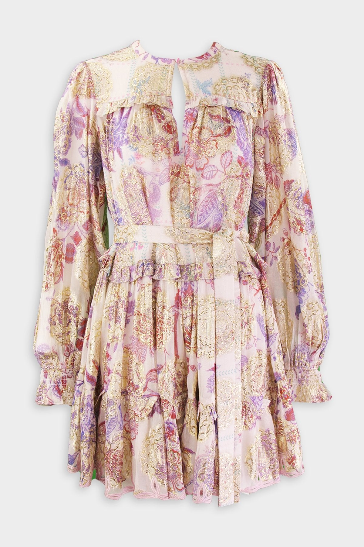 Amal Short Dress in Lilac - shop-olivia.com