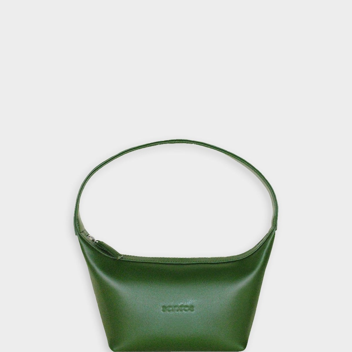 Baguette Mini Leather Green