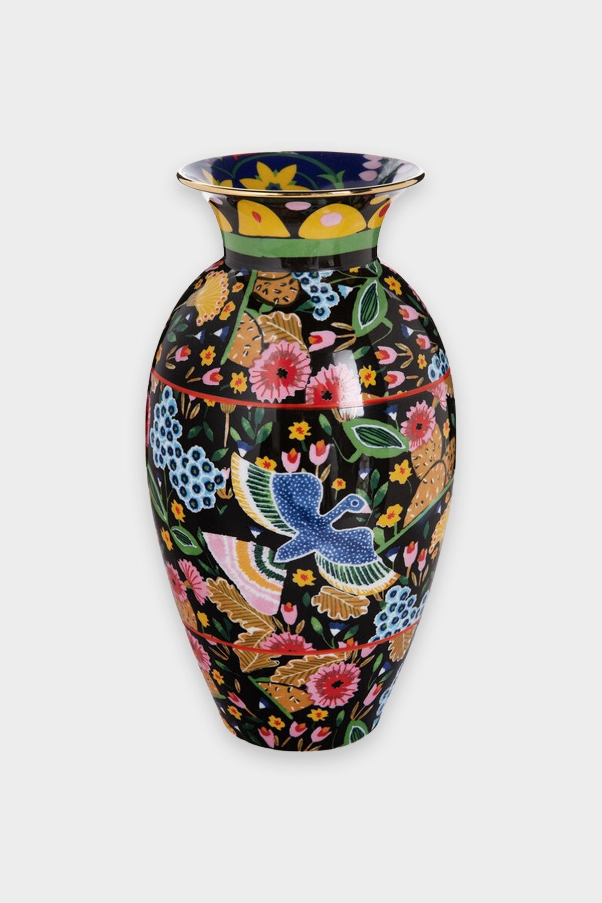 Amphora Vase in Colombo Nero - shop-olivia.com