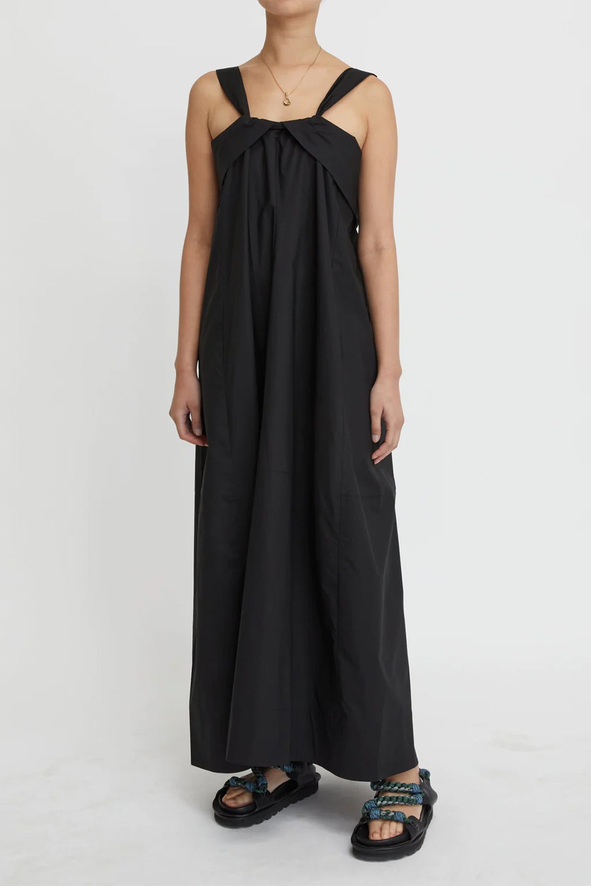 Andy Cami Dress in Black - shop-olivia.com