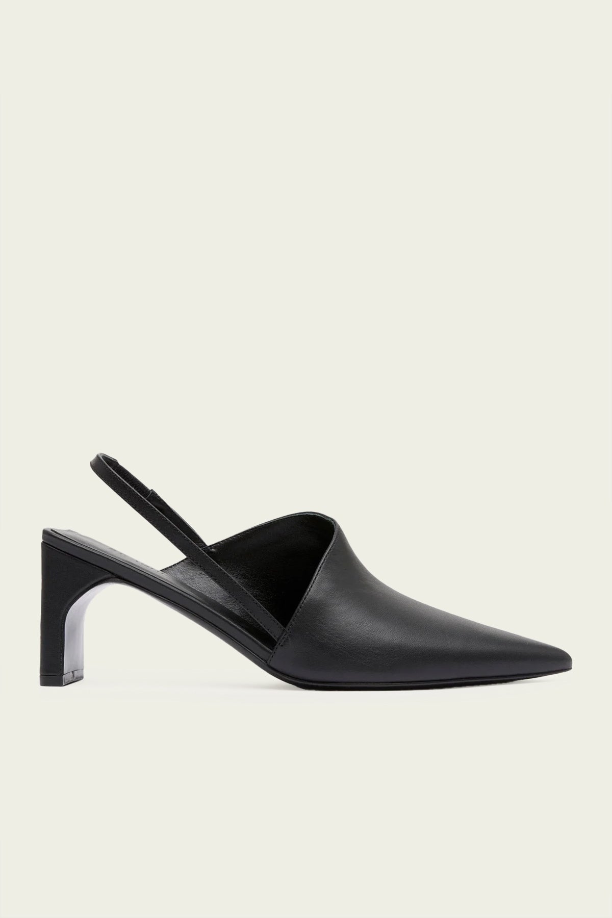 Asymmetric Heel in Black - shop-olivia.com