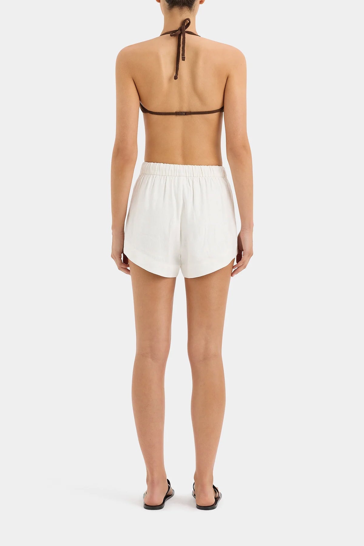 Atacama Drawstring Short in Natural - shop-olivia.com