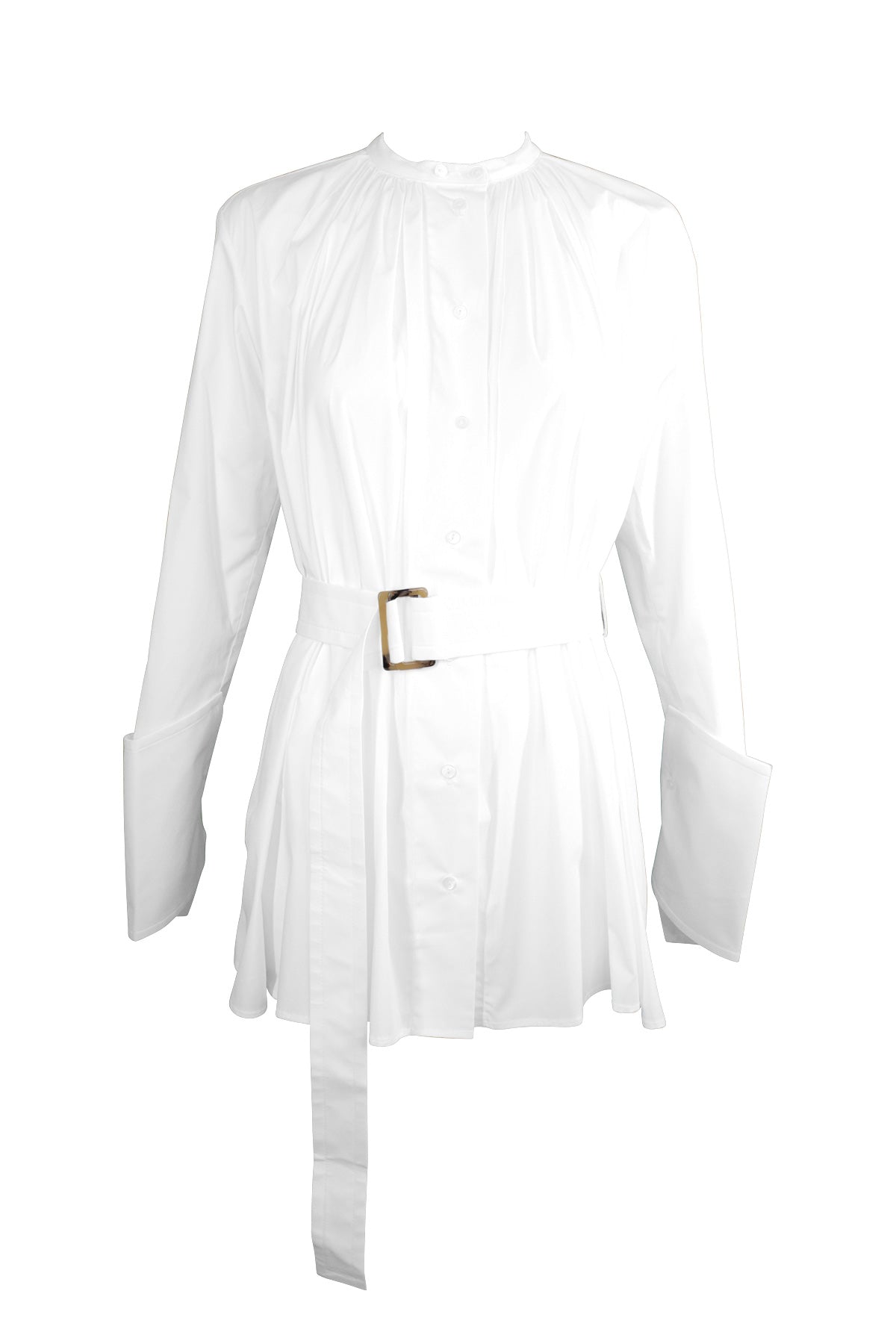Aurita Shirt in White - shop-olivia.com