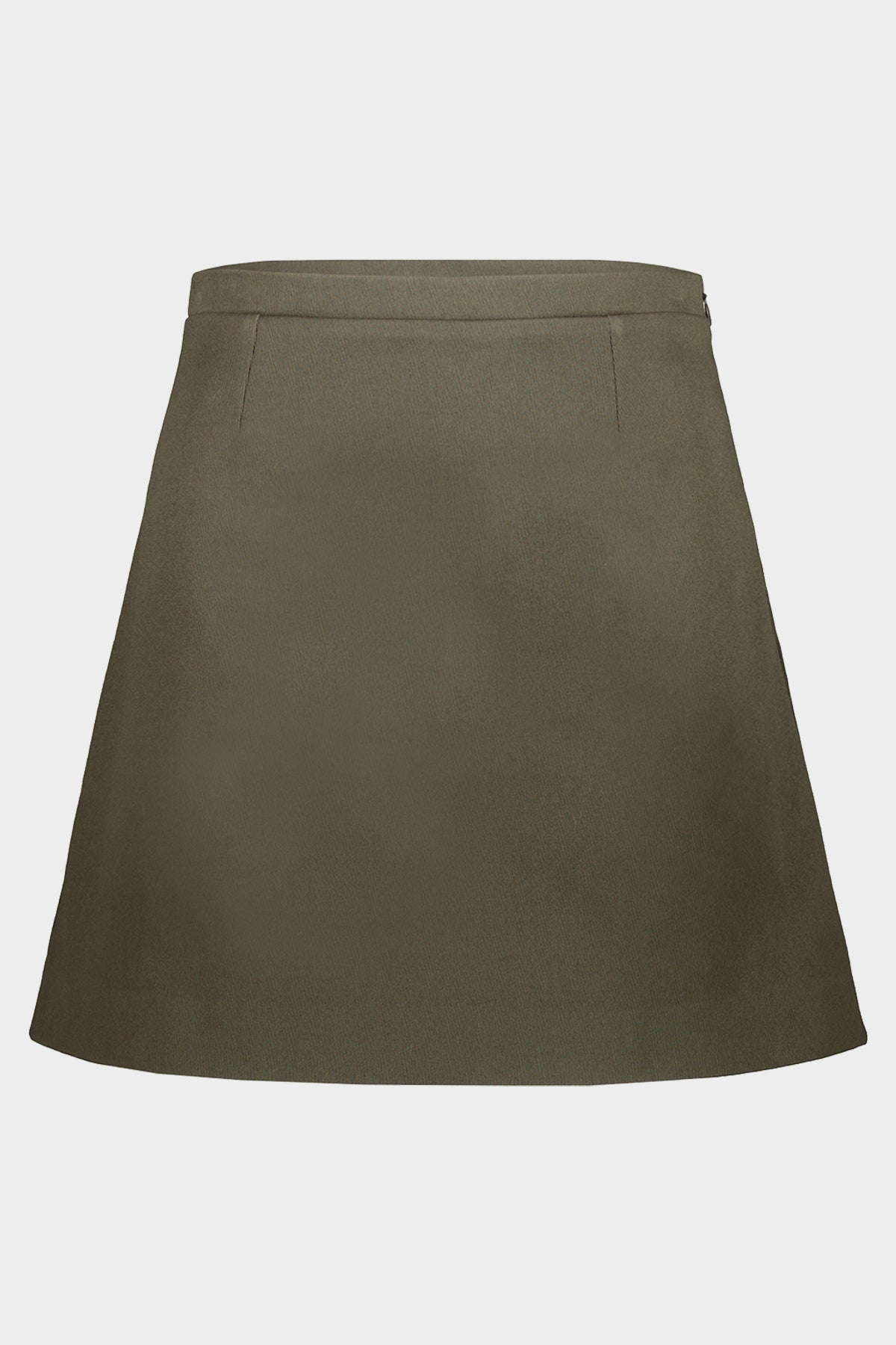 Baby Mini Skirt in Military Green - shop-olivia.com