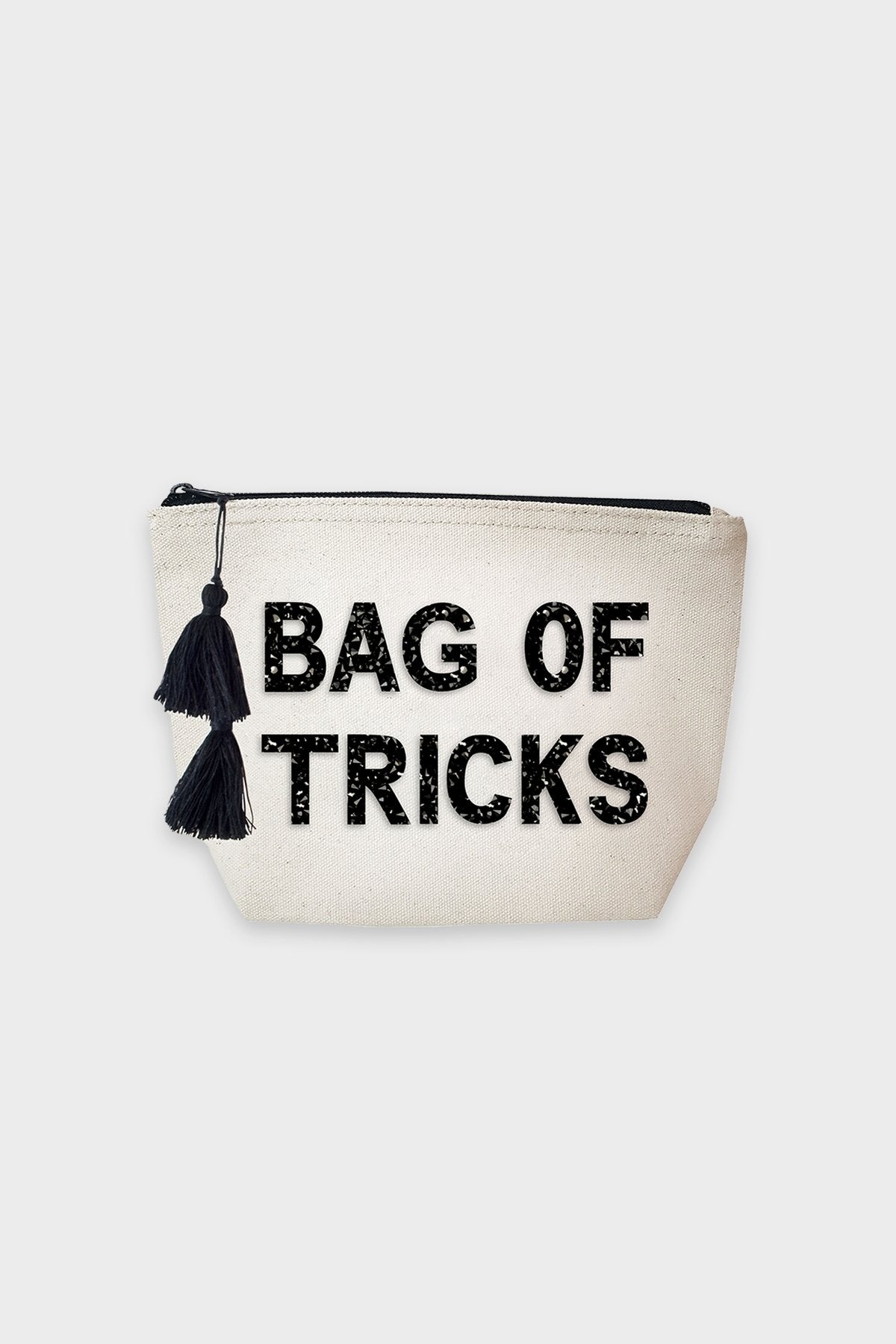 Bag of Tricks Cosmetic Bag in Black Crystal - shop-olivia.com