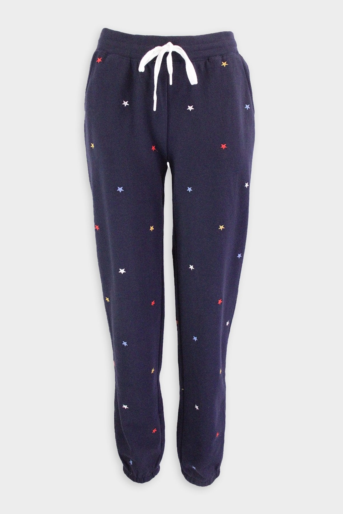 Banded Pant Am Drms in Navy - shop-olivia.com