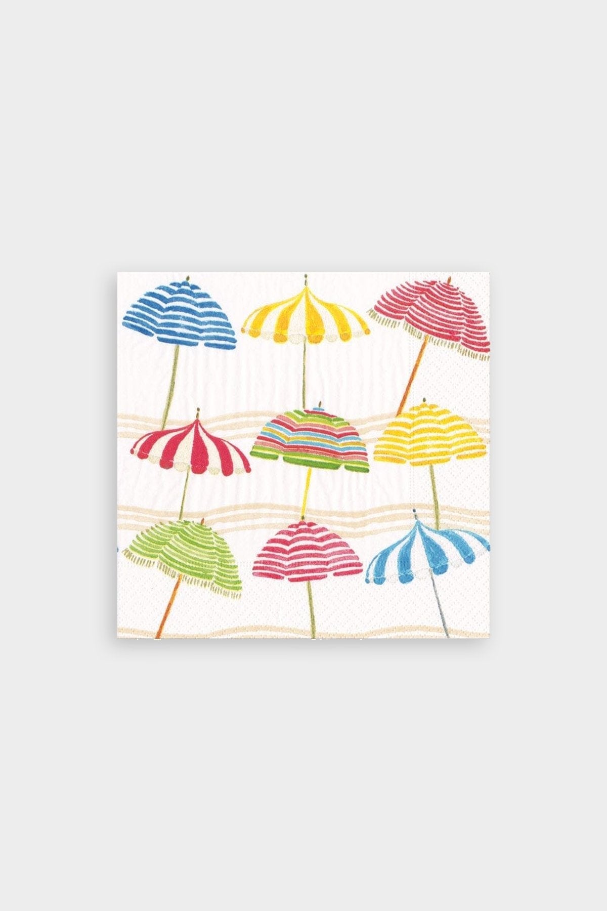 Beach Umbrellas Paper Cocktail Napkins - shop-olivia.com