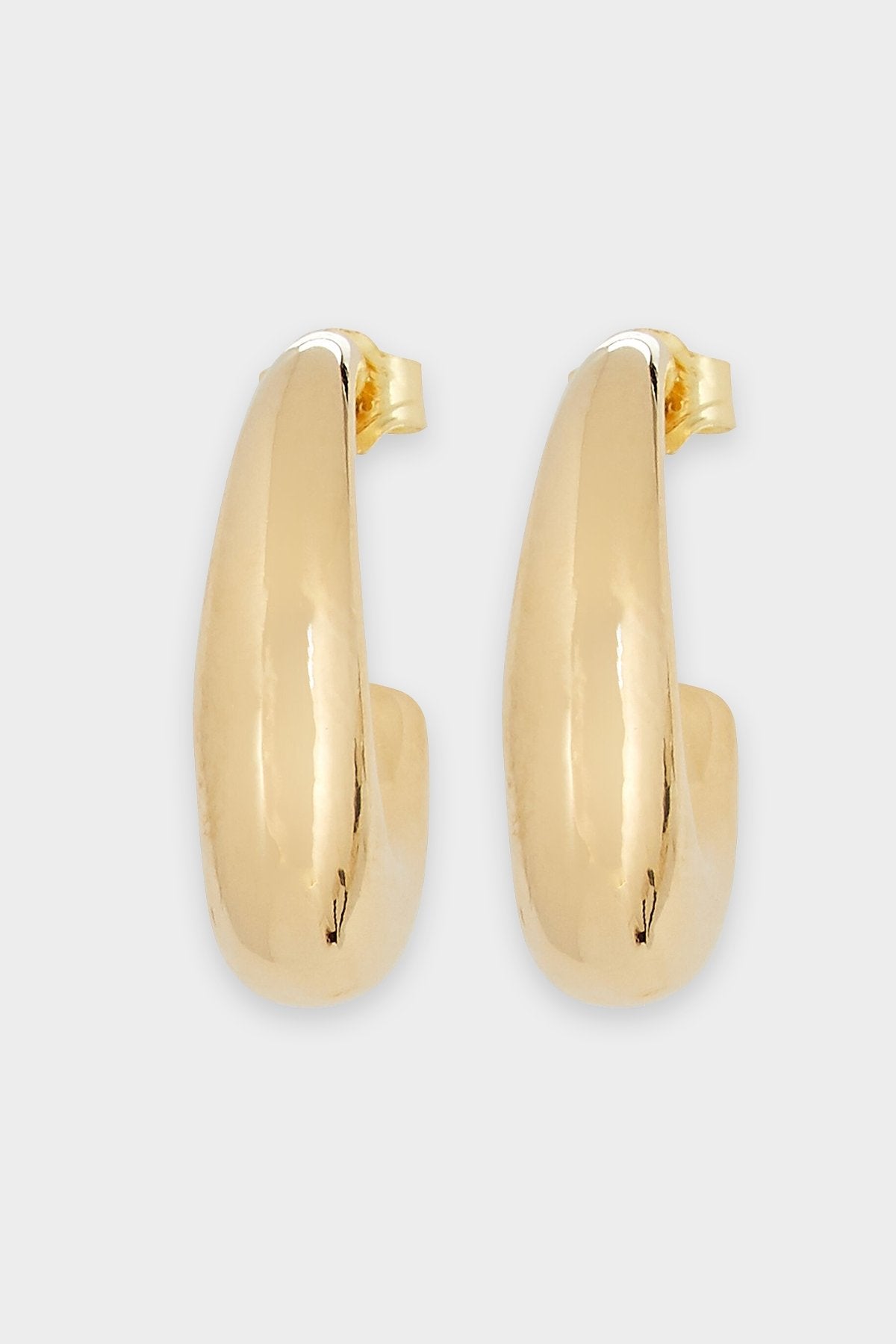 Beam Hoop Earrings in Gold - shop-olivia.com