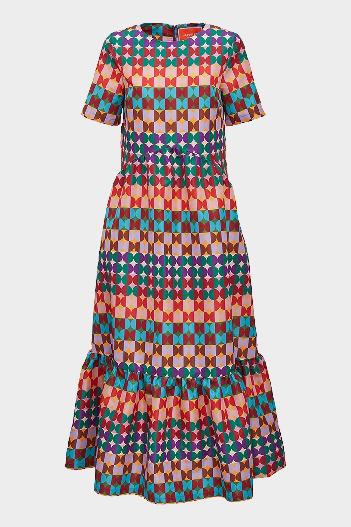 Belle Dress in Mezzaluna Rainbow - shop-olivia.com