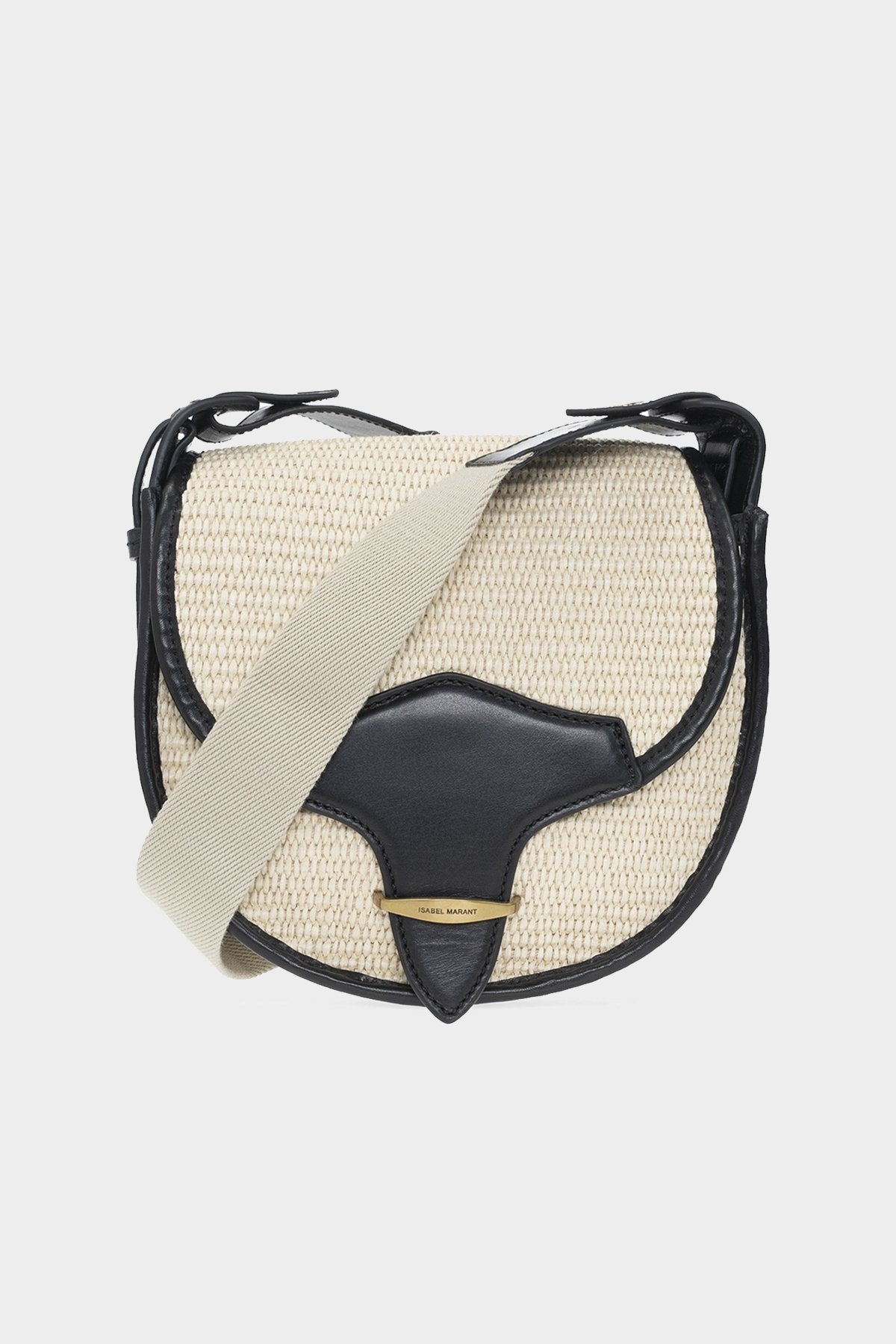 Botsy Shoulder Bag in Natural Black - shop-olivia.com