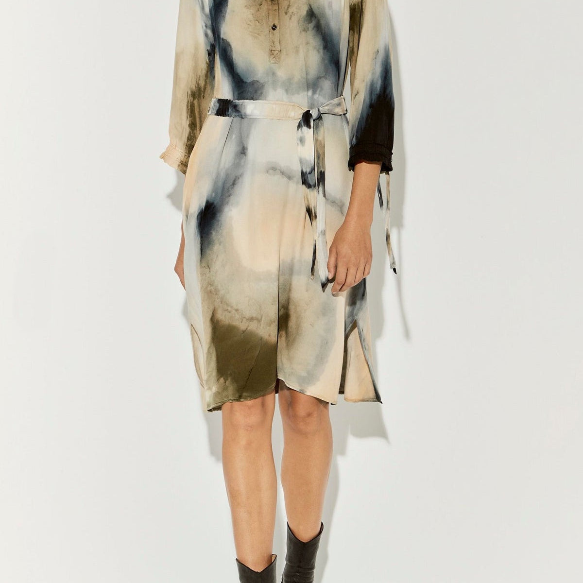 Camo Viscose Amber Dress