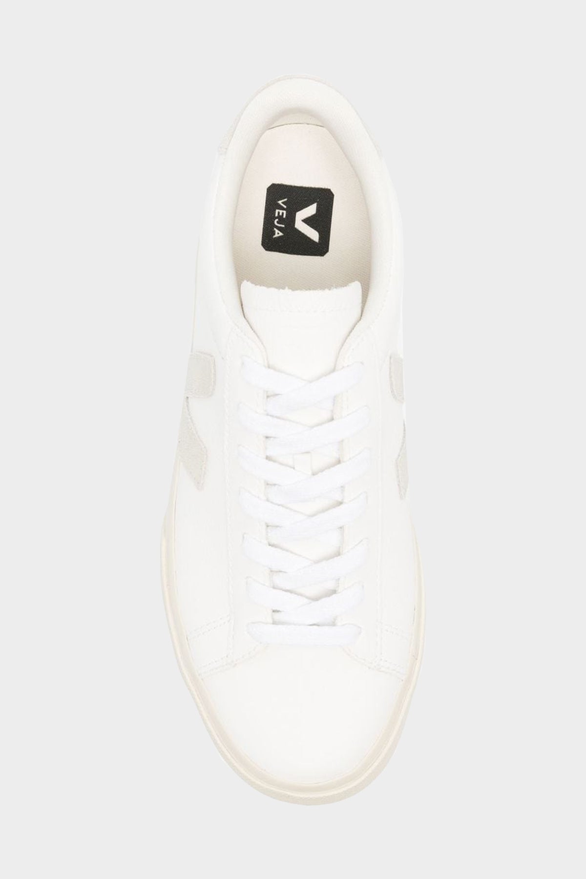 Campo Chromefree Leather Sneaker in White Natural - shop-olivia.com