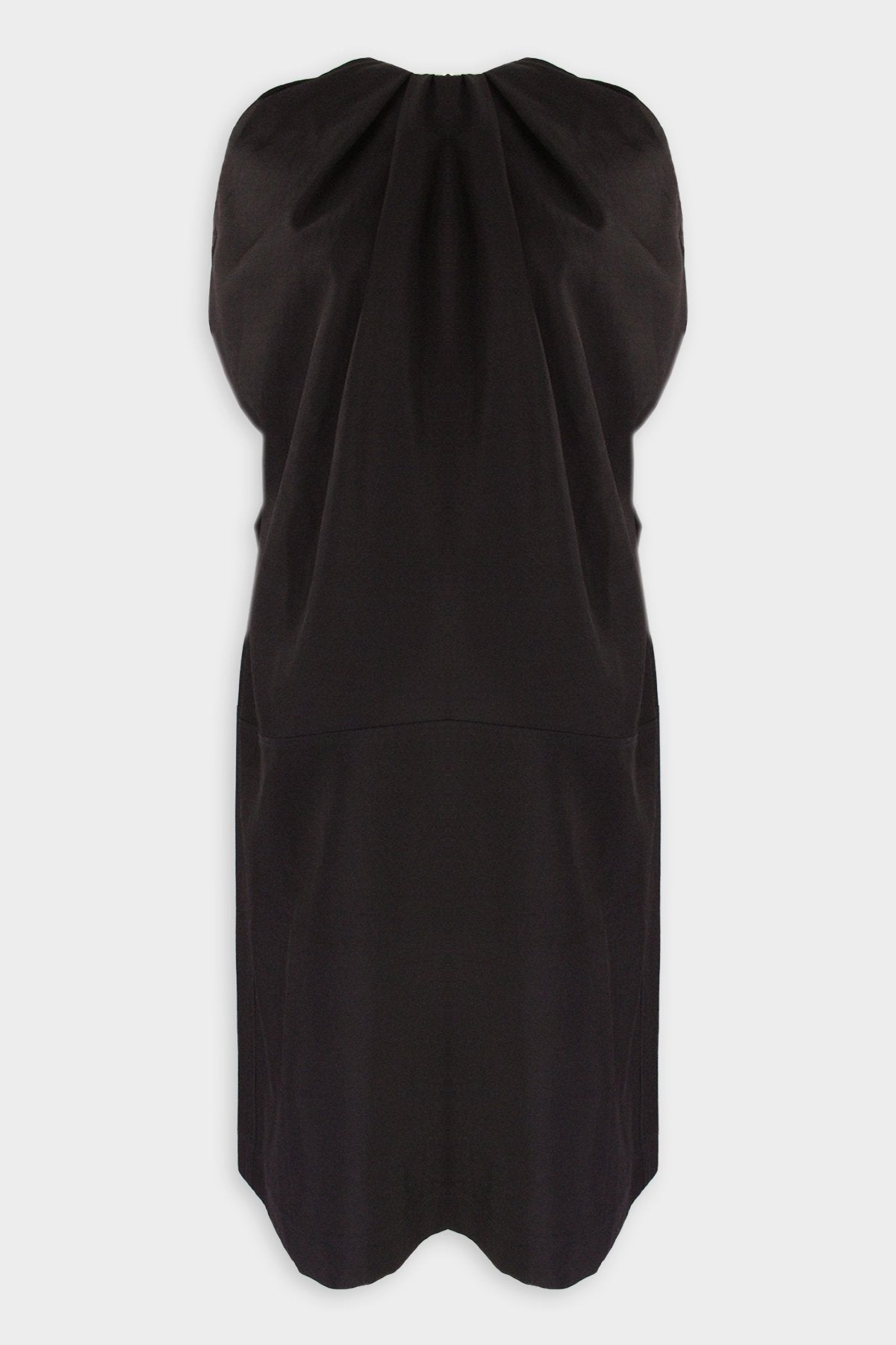 Cape Dress in Black - shop-olivia.com