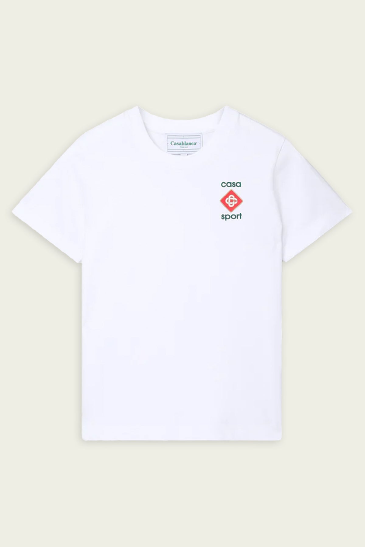 Casa Sport Icon T-Shirt in White - shop-olivia.com