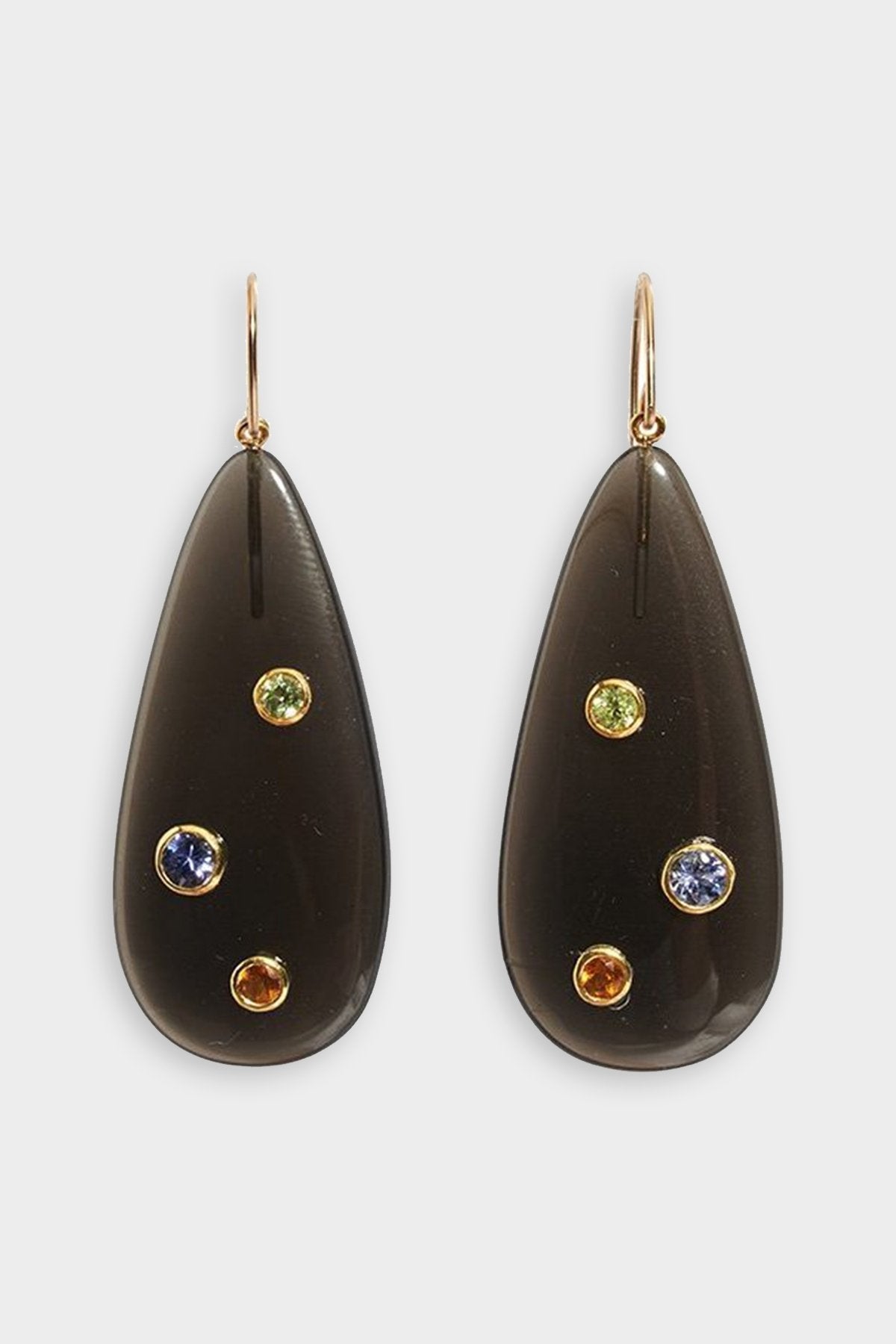 Ceremony Earrings in Onyx - shop-olivia.com