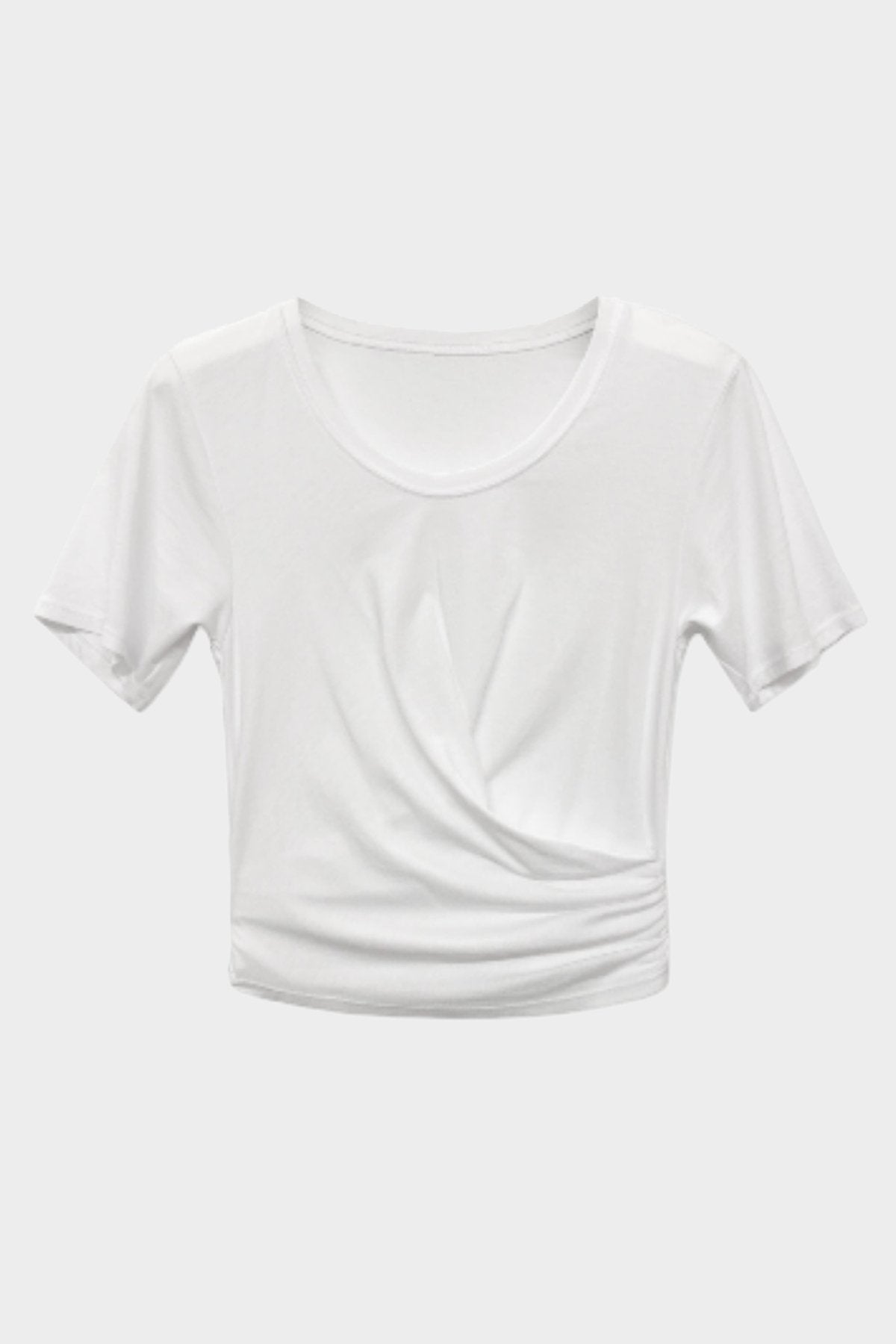 Chantria Knit Top in White - shop-olivia.com