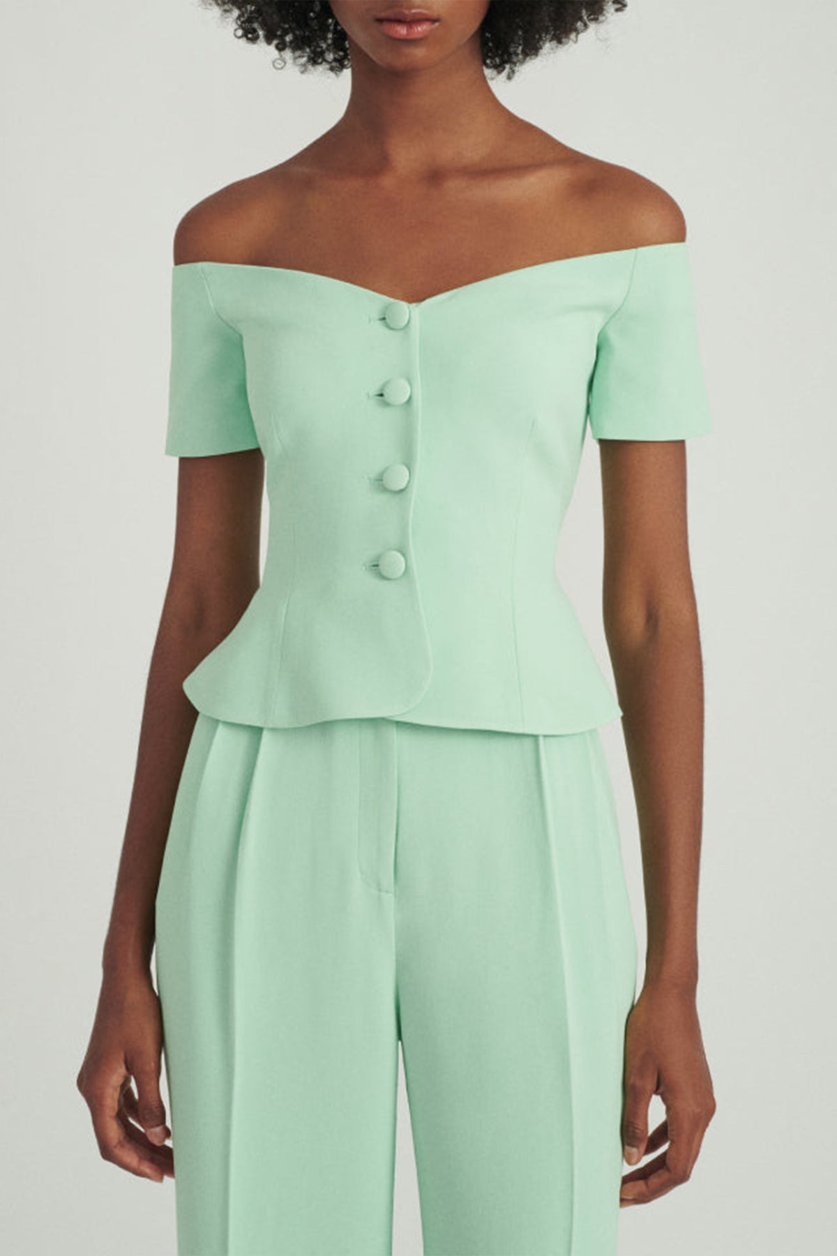 Clementine Top in Mint - shop-olivia.com