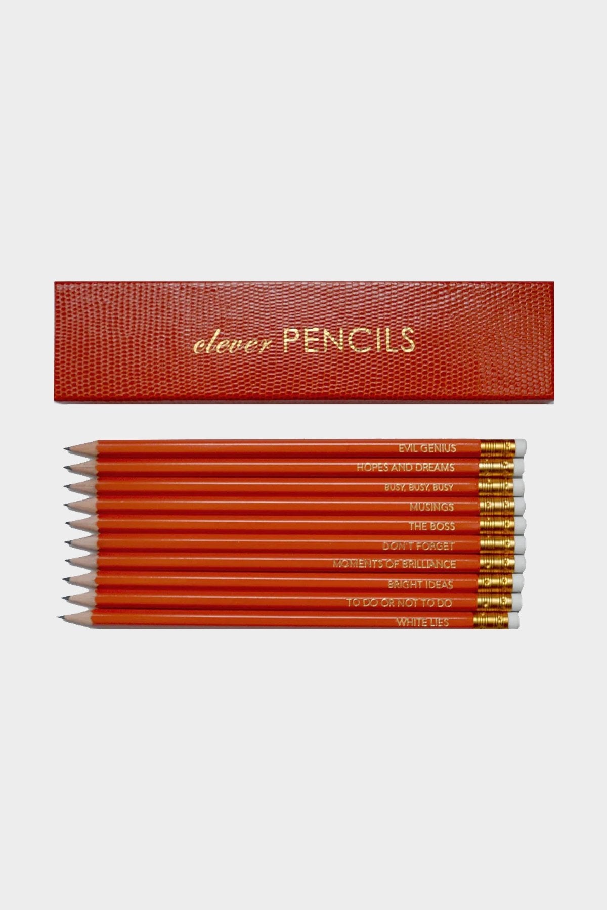 Clever Pencils in Orange - shop-olivia.com
