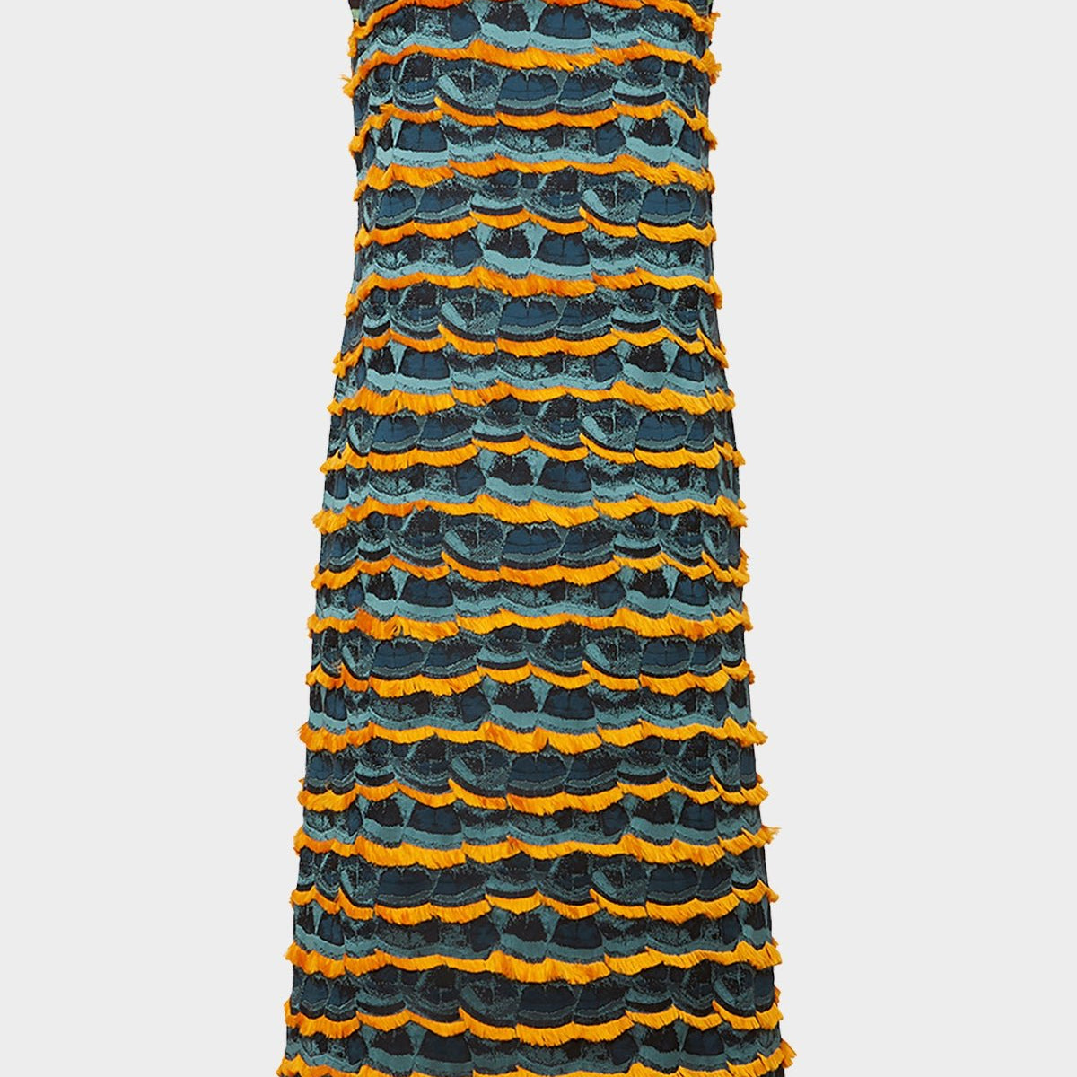 Column Dress in Jacquard Liberace