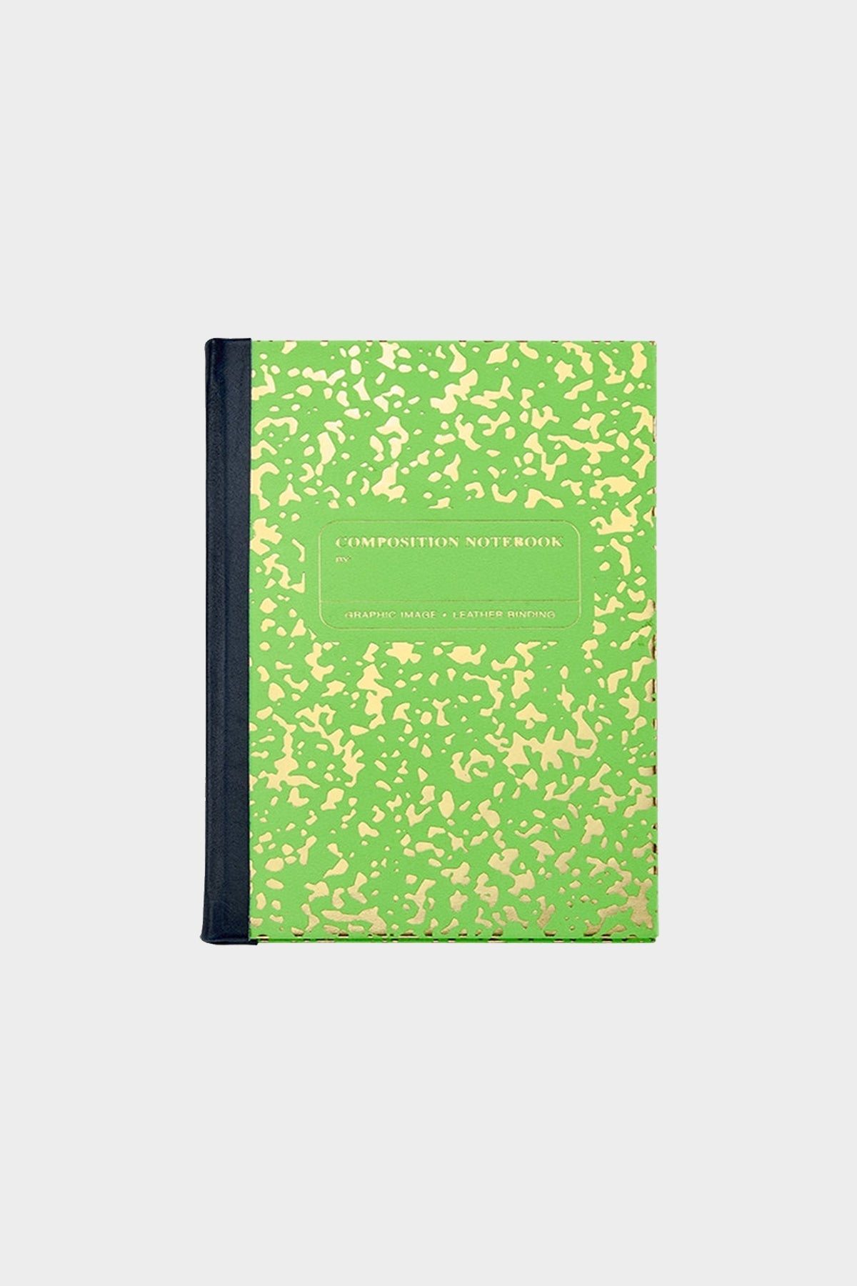 Composition Notebook in Neon Green/Gold - shop-olivia.com
