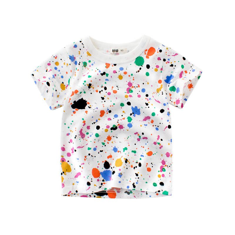 Creative Kids Colorful T Shirt - shop-olivia.com