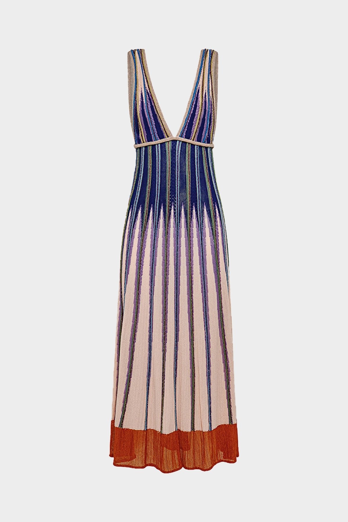 "Dancing Constellation" Intarsia Dress in Electric - shop-olivia.com