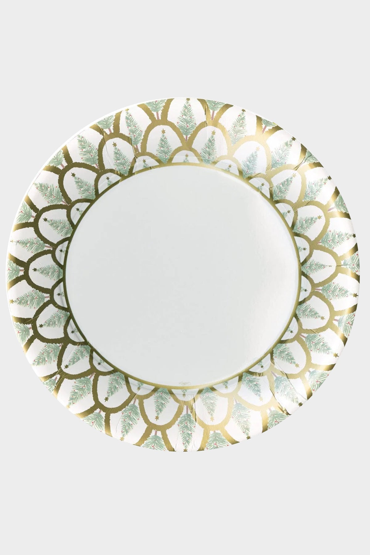 Deco Christmas Gold Dinner Plates - shop-olivia.com