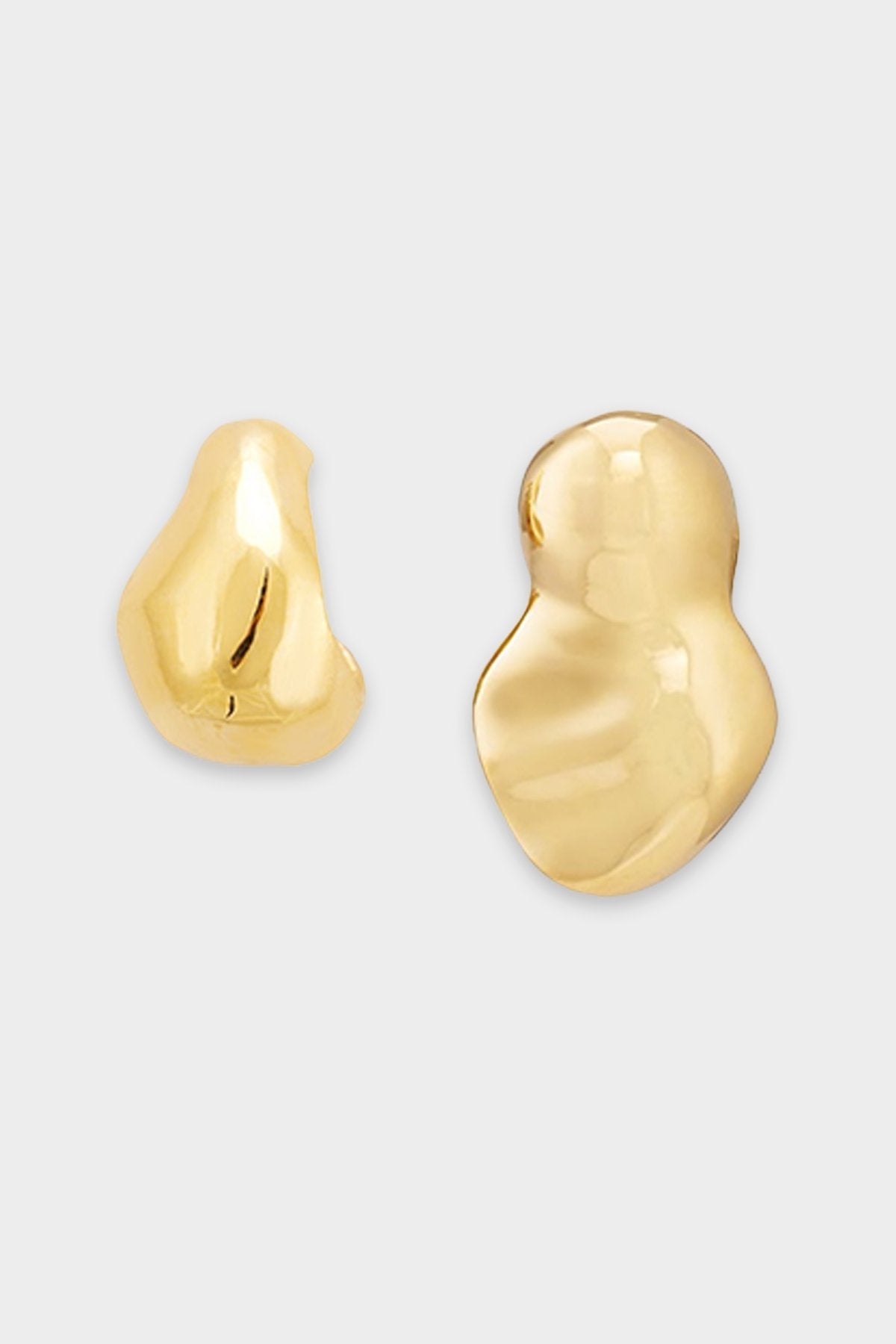 Demeter Mismatched Earrings in Gold - shop-olivia.com