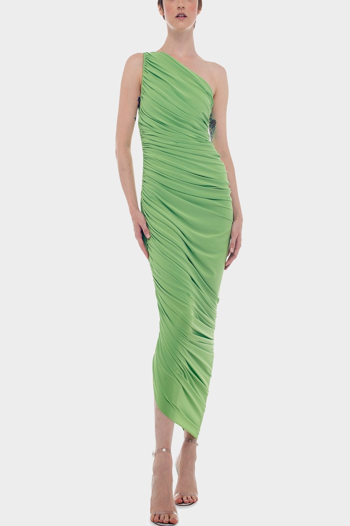 Diana Gown in Gemini Green