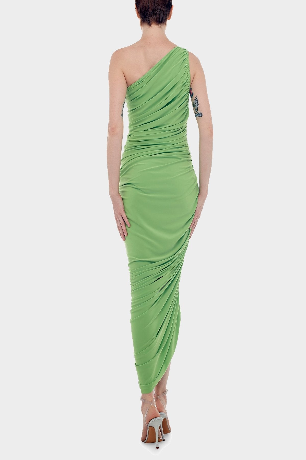 Diana Gown in Gemini Green - shop-olivia.com