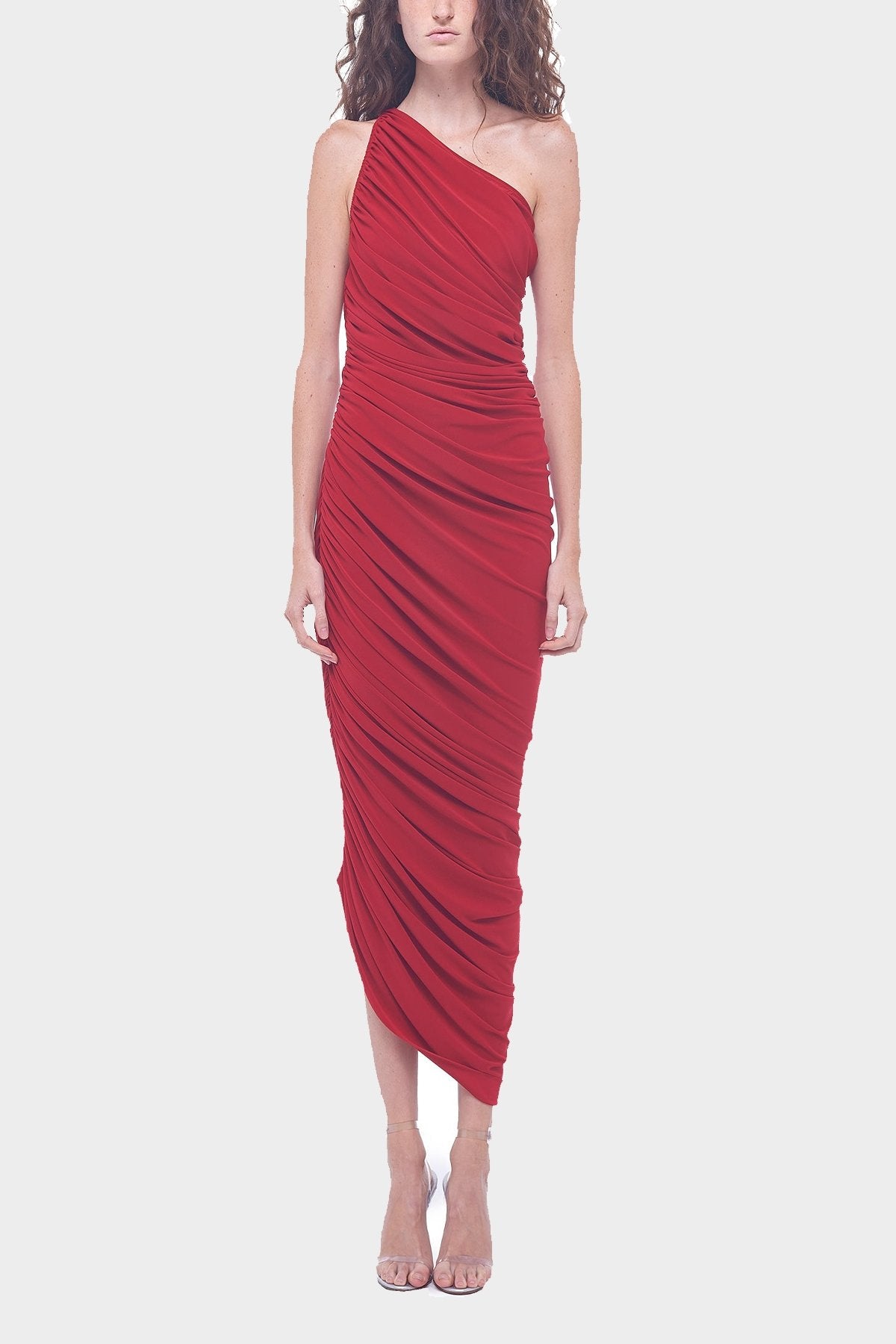 Diana Gown in Red - shop-olivia.com