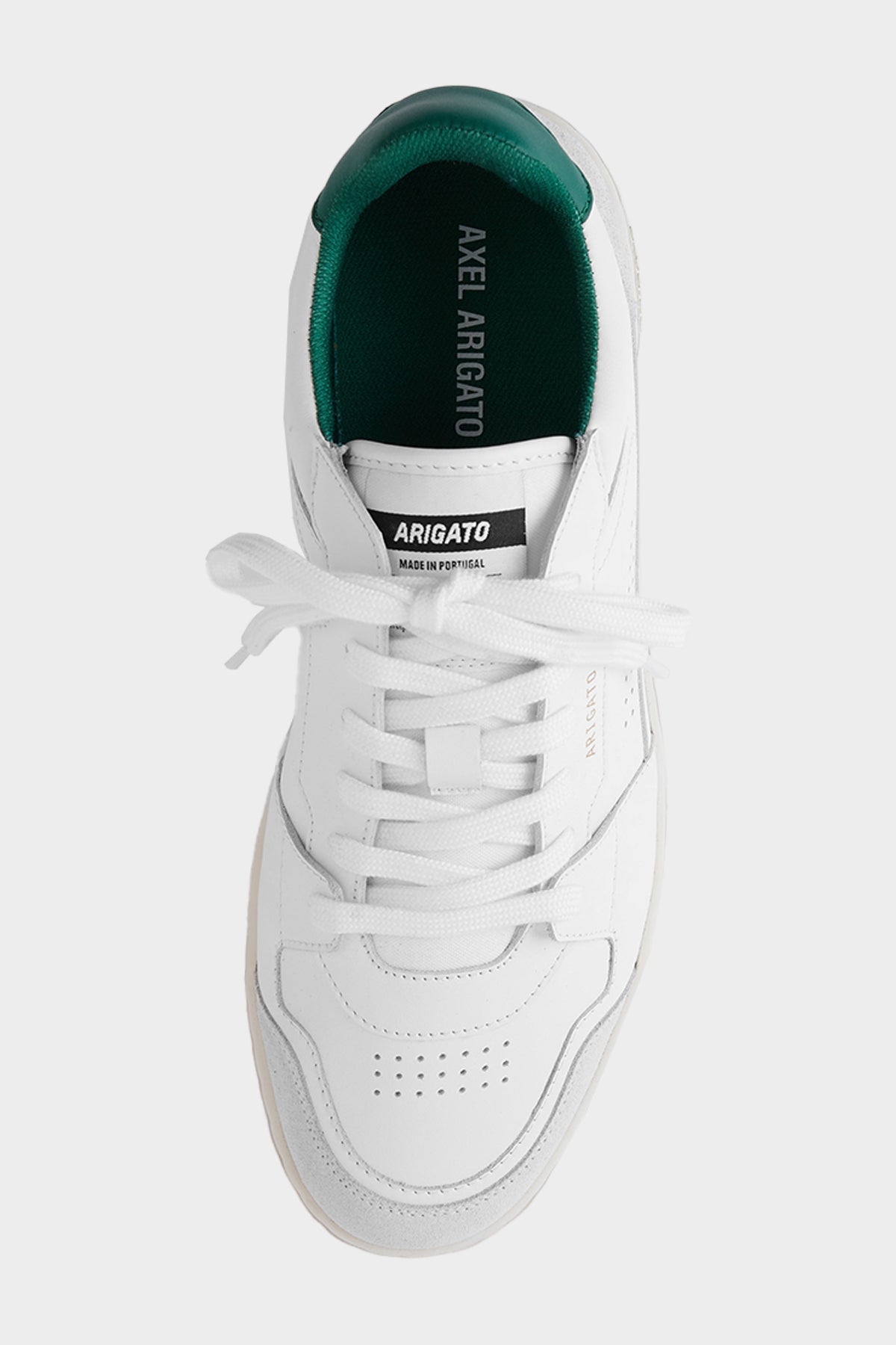Dice Lo Men Sneaker in White Green - shop-olivia.com