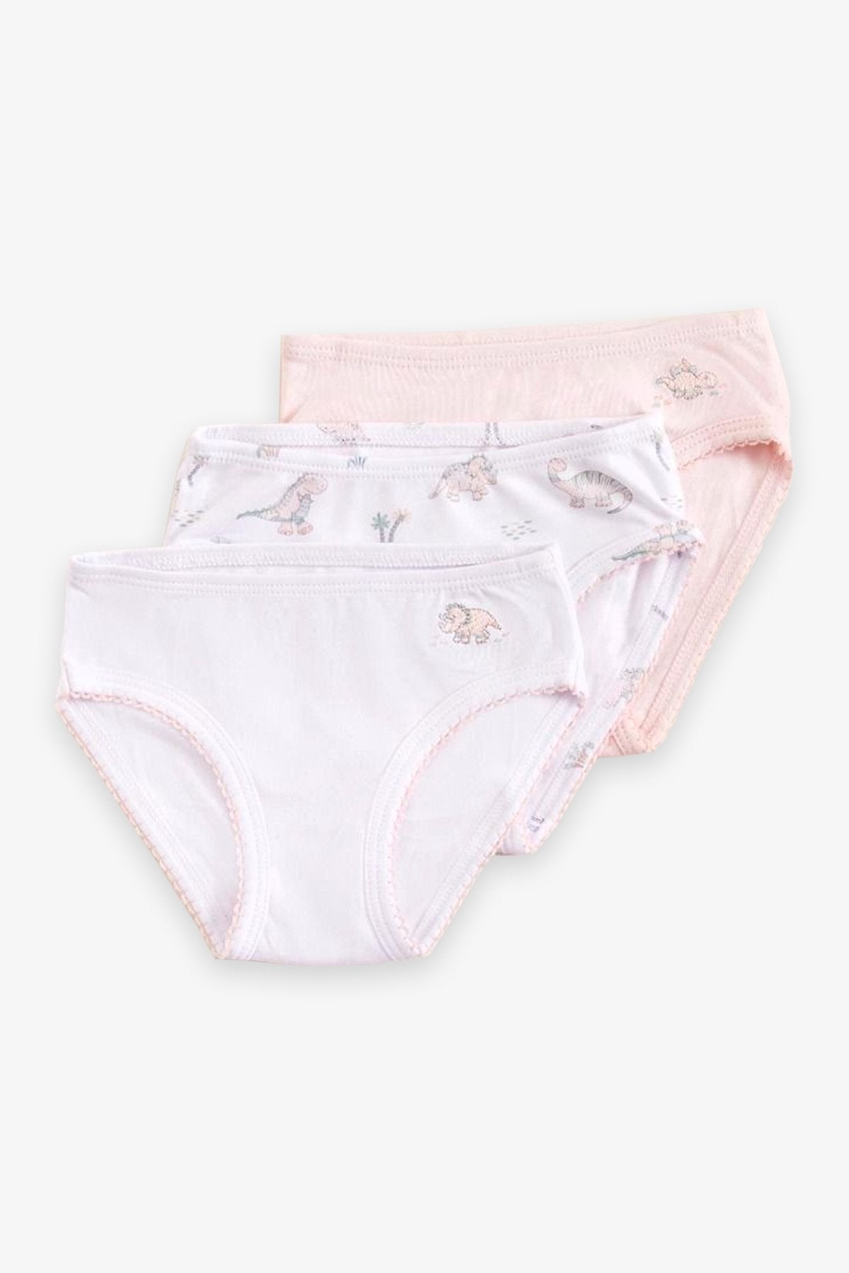 Dino's Art Panties 3-Pack in Pink - shop-olivia.com