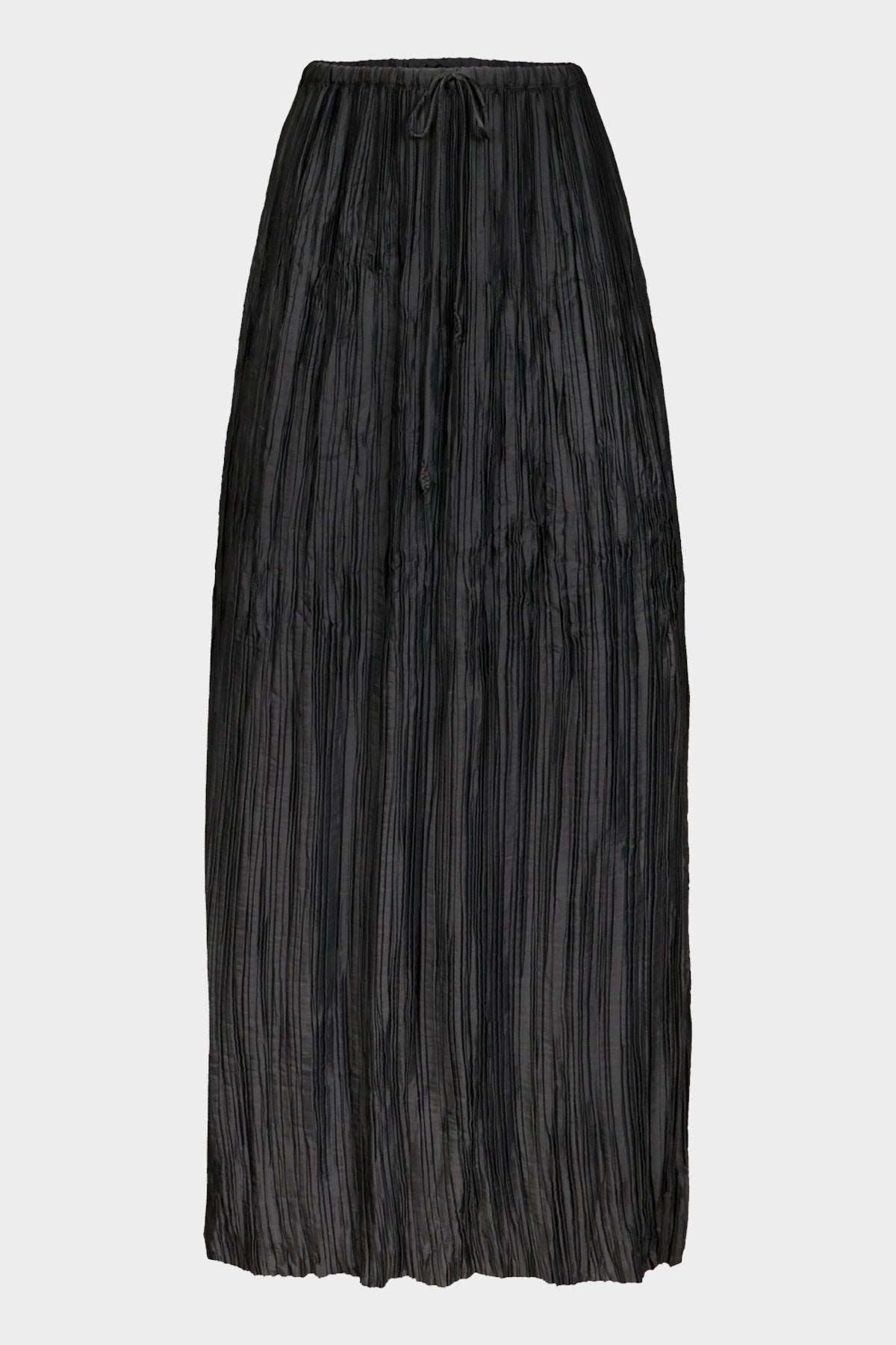 Dioni Midi Skirt in Noir - shop-olivia.com