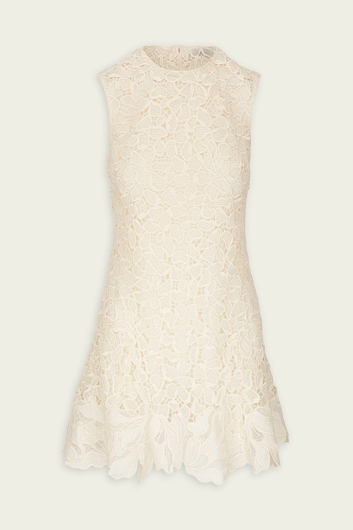 Drake Mini Dress in Ivory - shop-olivia.com