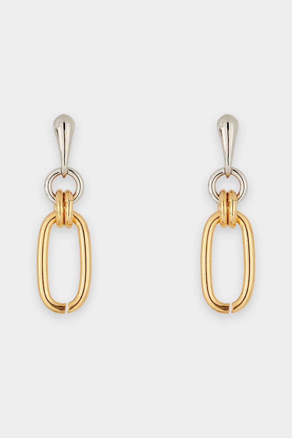 Duplex Earrings in Gold - shop-olivia.com