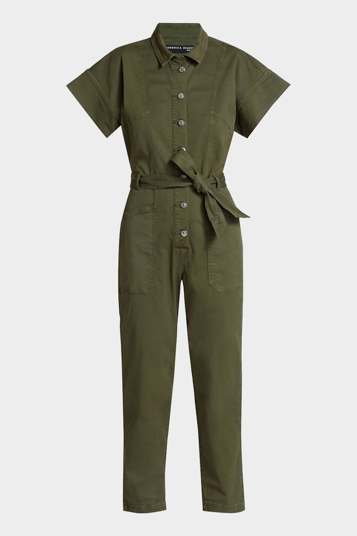 Eakin Jumpsuit in Army Green - shop-olivia.com
