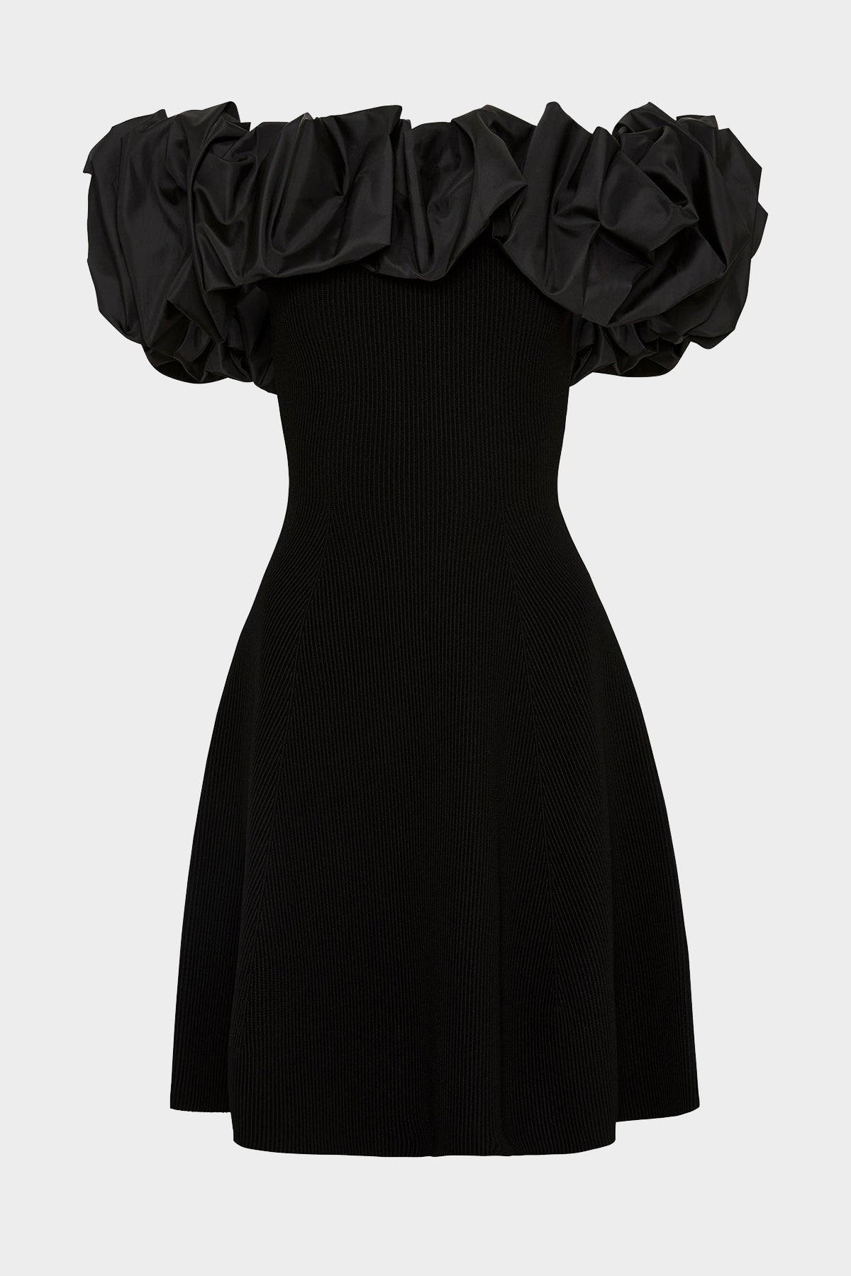 Eldora Mini Dress in Black - shop-olivia.com