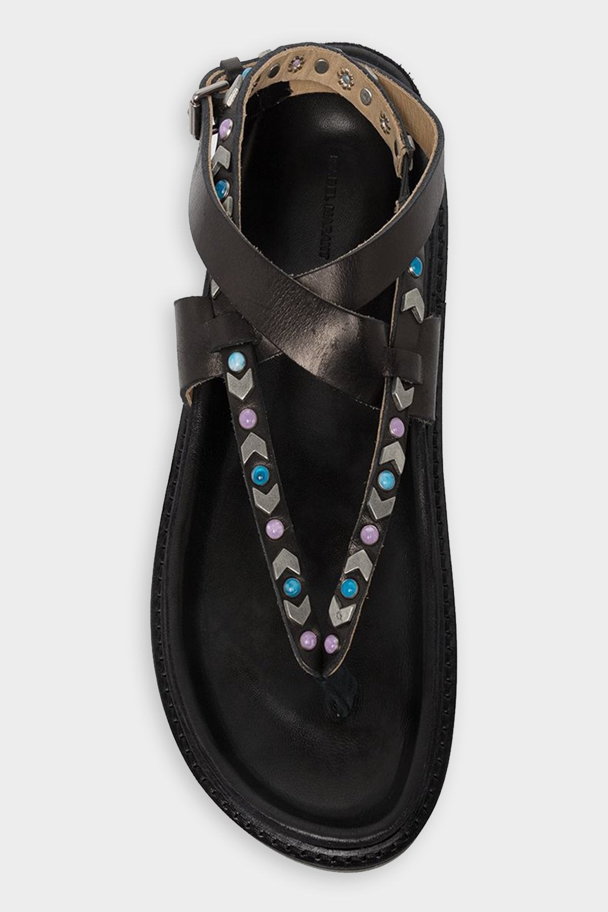 Elham Sandals in Black - shop-olivia.com