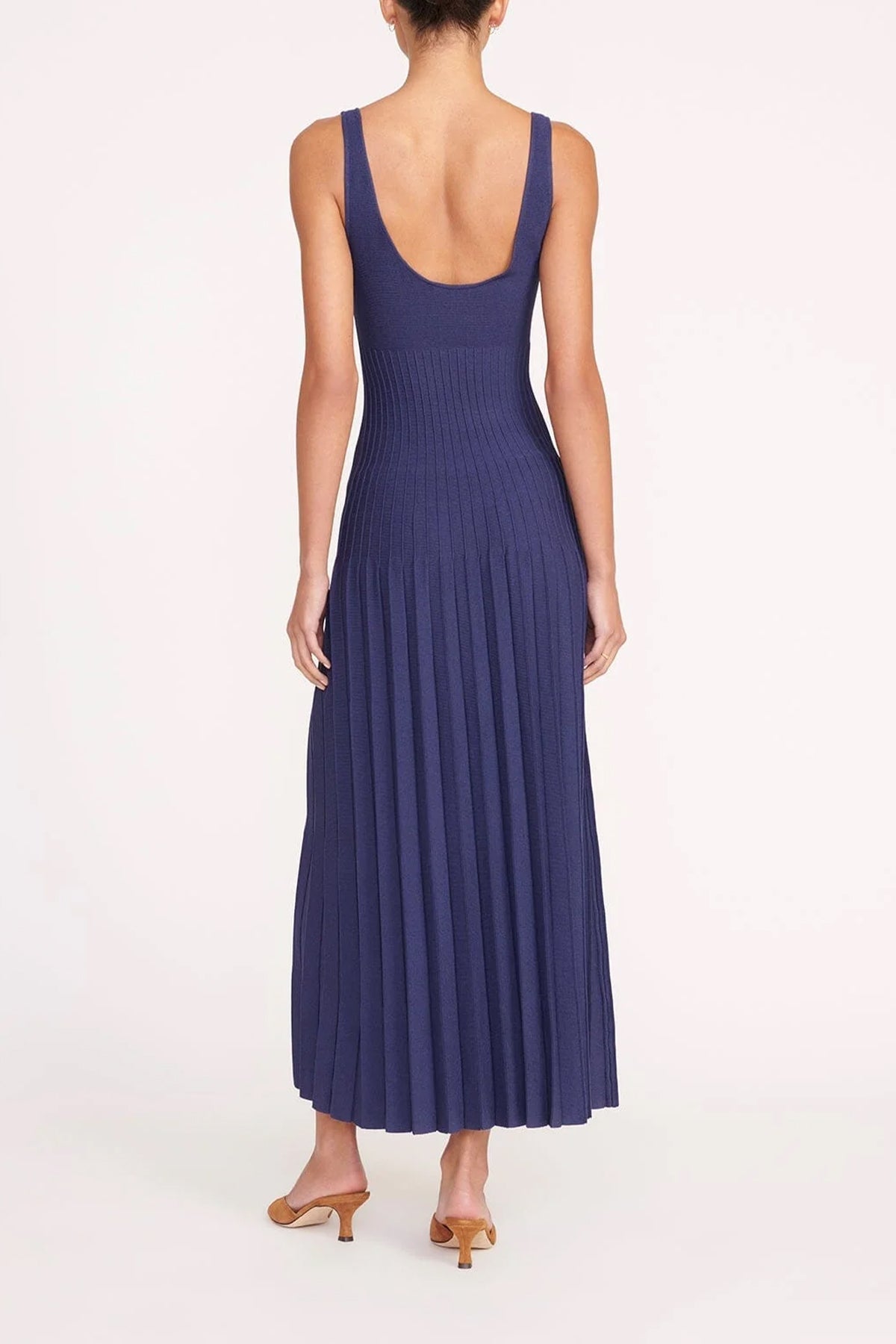 Ellison Dress in Navy - shop-olivia.com