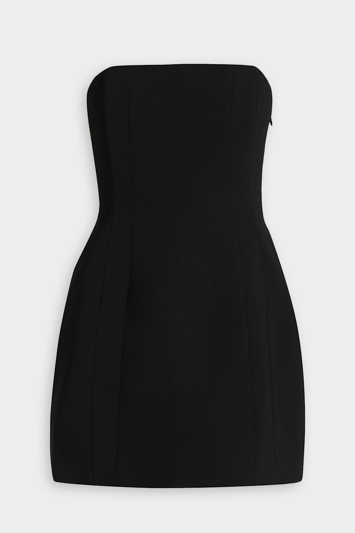 Elsie Strapless Mini Dress in Black - shop-olivia.com
