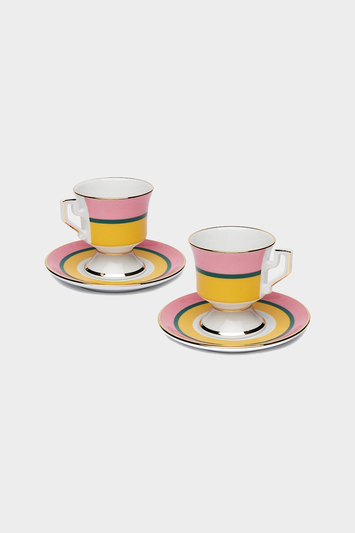 Espresso Cup Set of 2 in Rainbow Giallo - shop-olivia.com