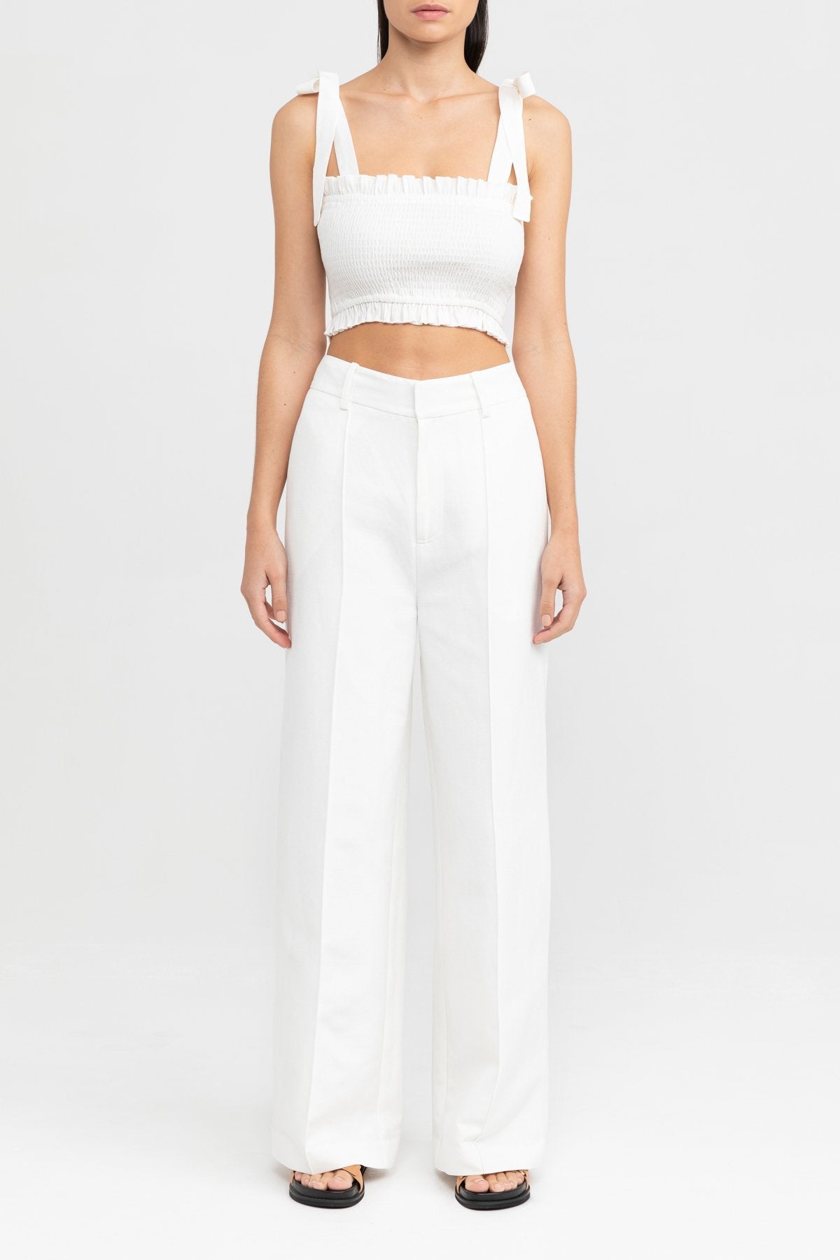 Florina Pant in Ivory