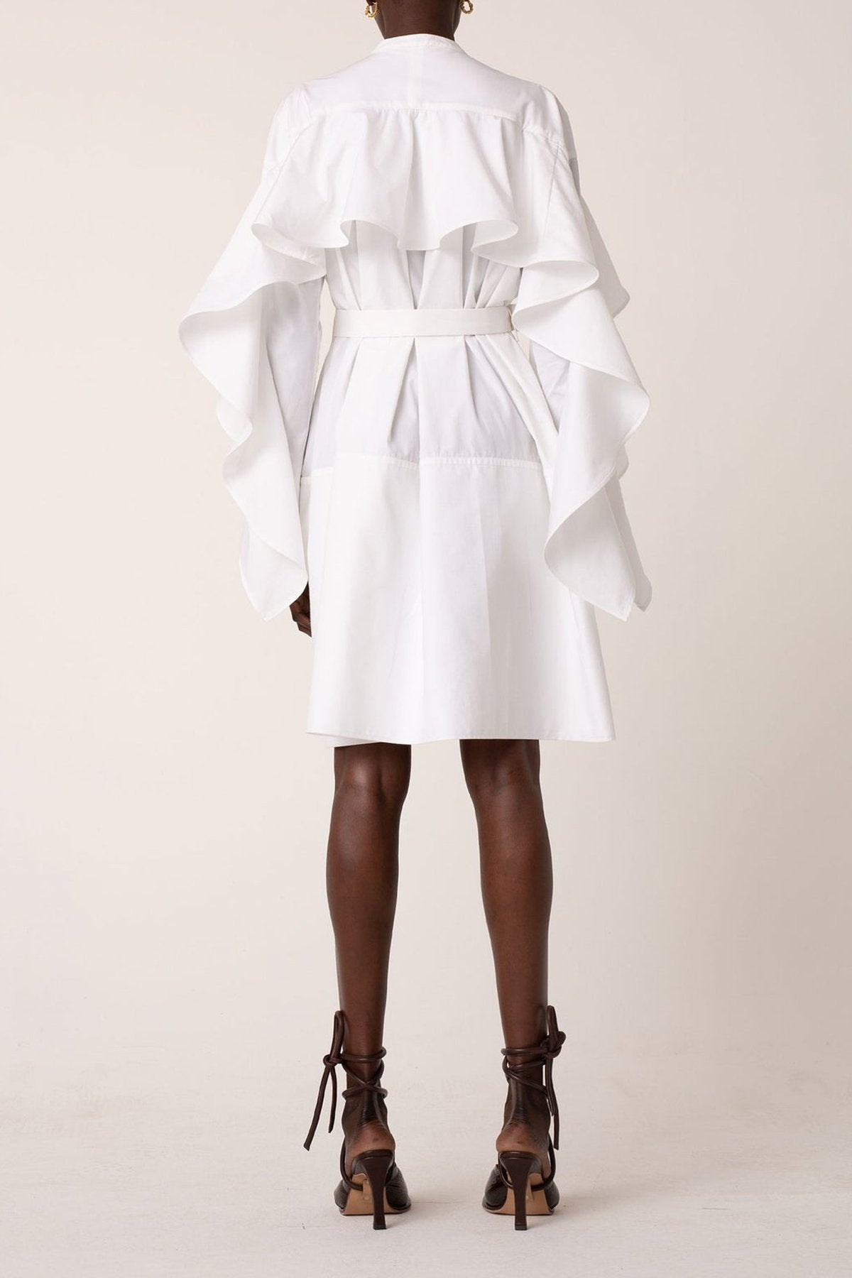 Flourish Dress in White - shop-olivia.com