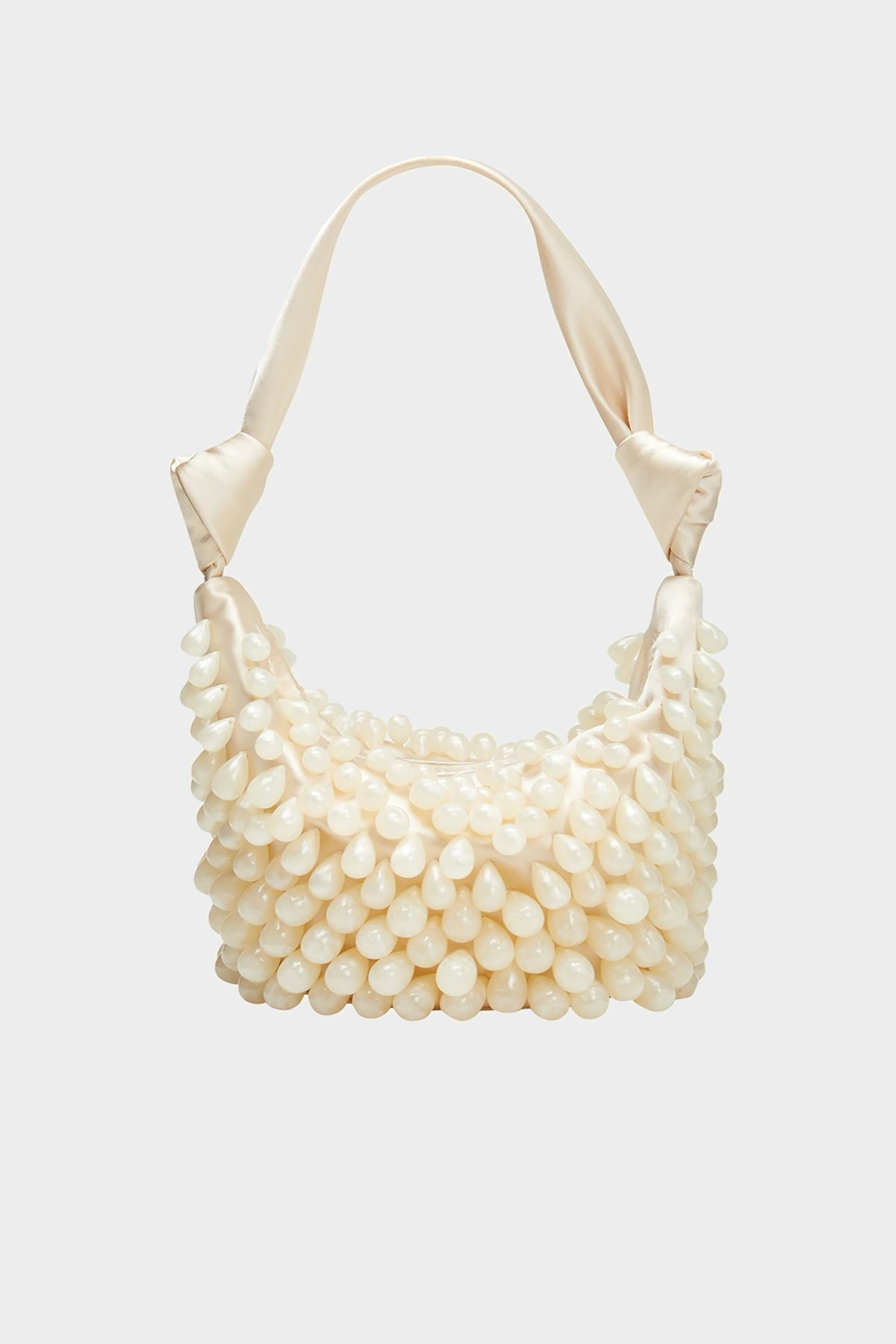 Gia Shoulder Bag in Ivory - shop-olivia.com