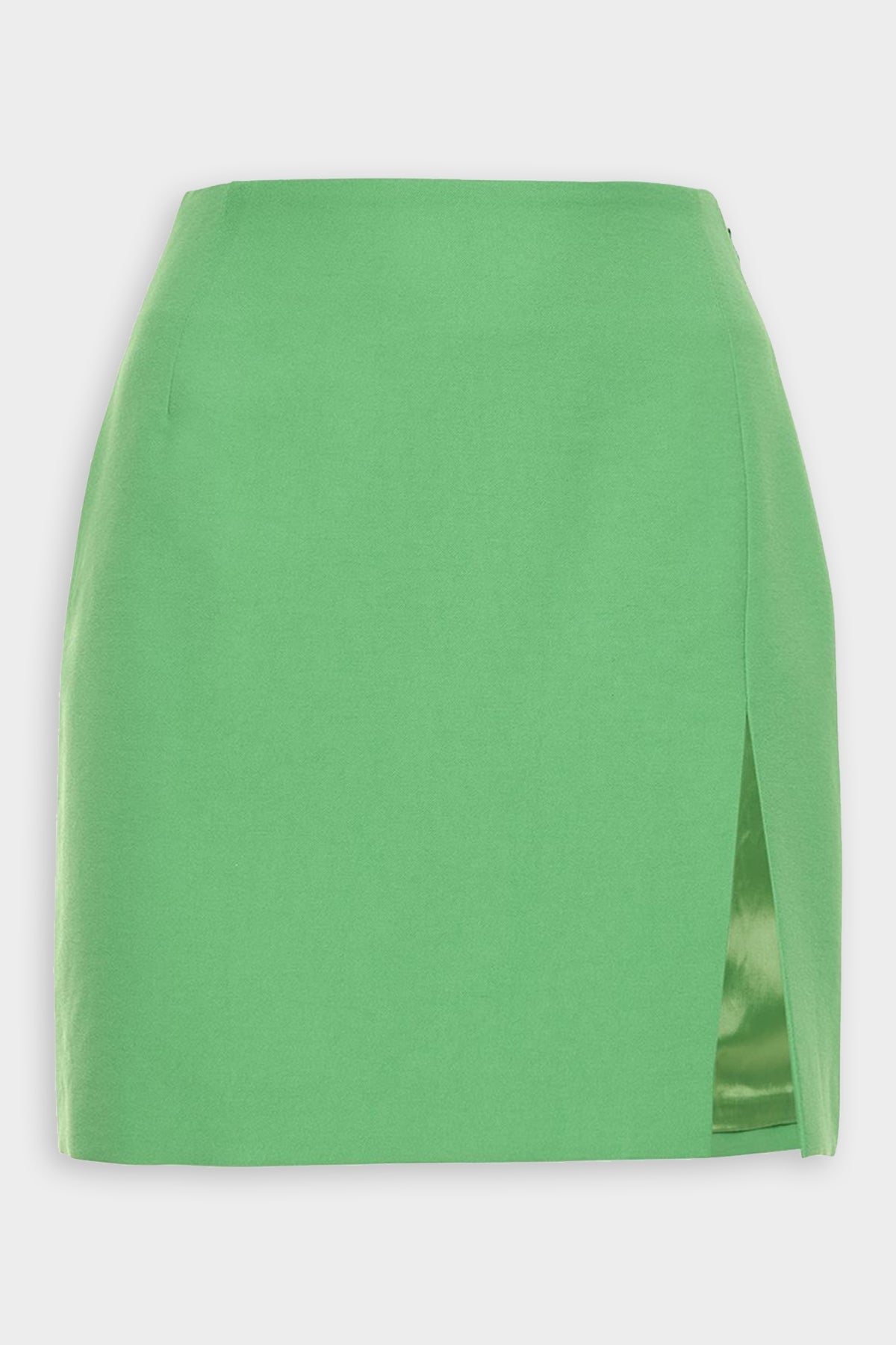 Giona Mini Skirt in Green - shop-olivia.com