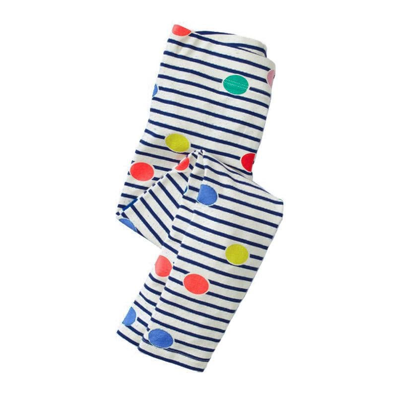 Girls Dot and Stripes Leggings - shop-olivia.com