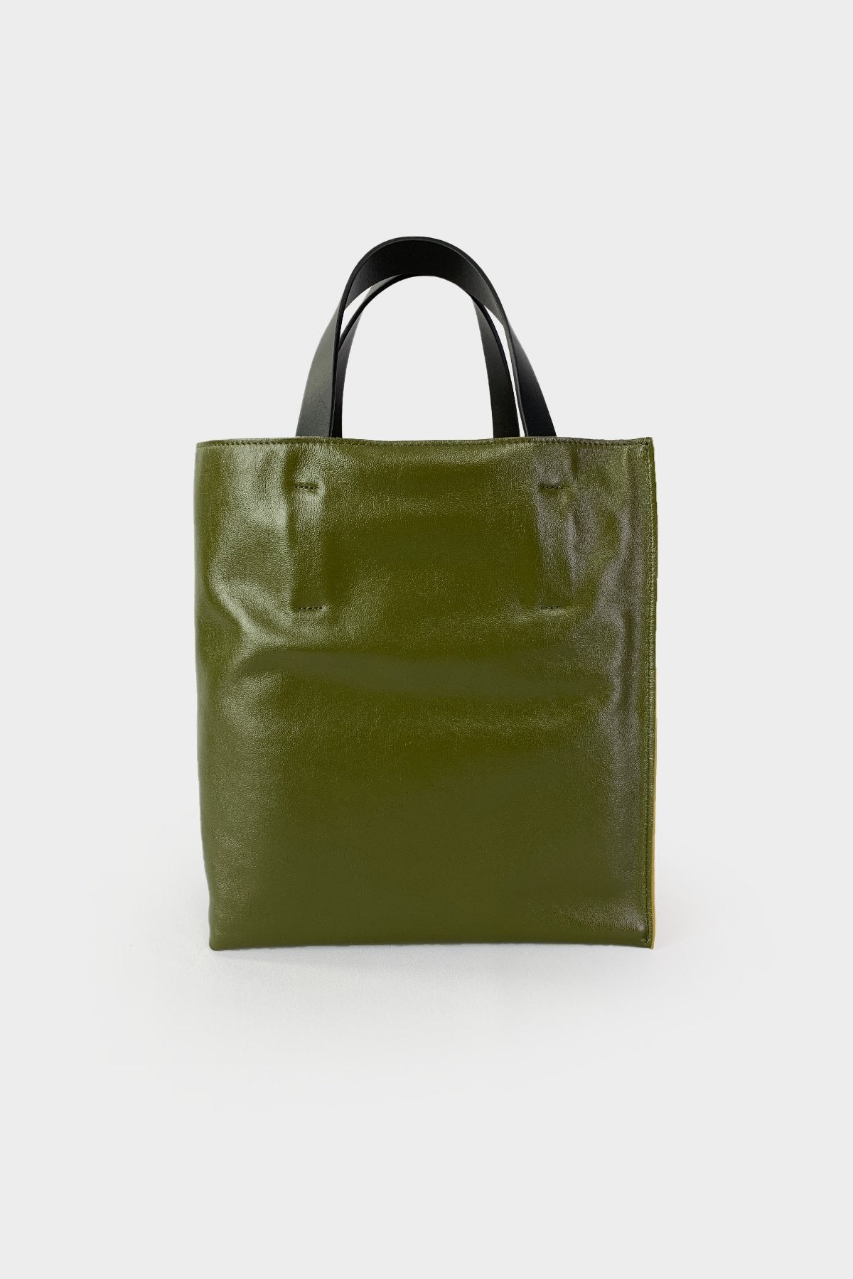 Gold and Green Tumbled Leather Museo Soft Bag - shop-olivia.com