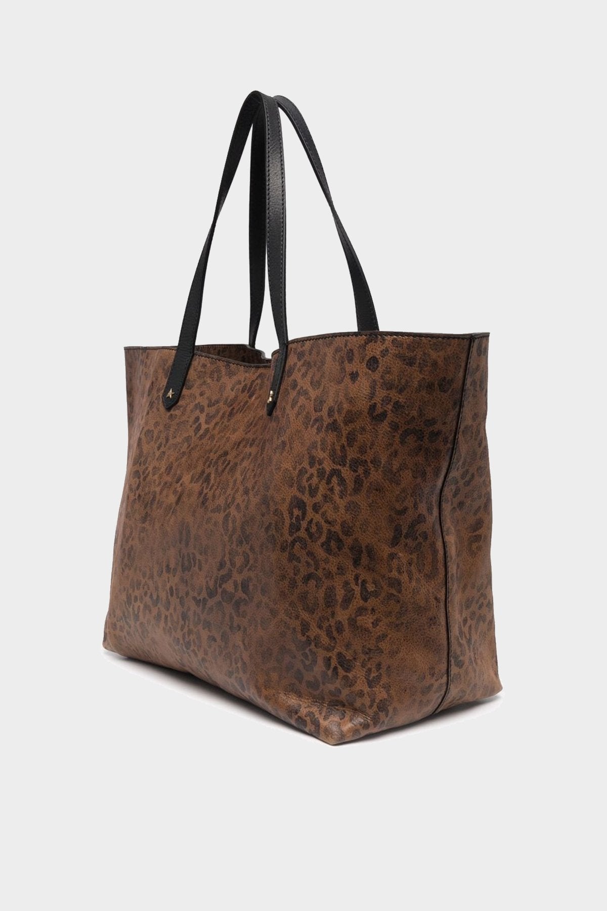Golden Pasadena Bag Faded Leopard-Print in Brown Leo - shop-olivia.com