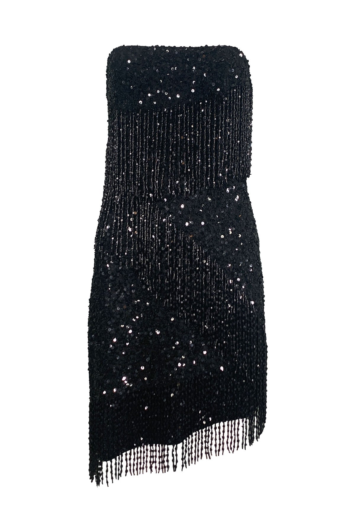 Hallie Dress in Black - shop-olivia.com